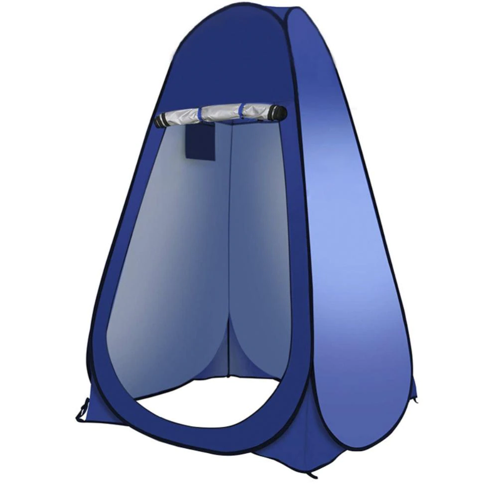 Cheap Goat Tents Outdoor Camping Tent Portable Shower Bath Tents Outdoor Portable Changing Fitting Room Beach Mountain Toilet Camping Equipment   